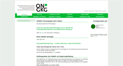 Desktop Screenshot of ongkg.at